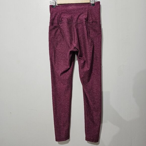 Calia - Leggings High Rise Pockets Form Fitting Activewear - Size S - Purple - Picture 2 of 6